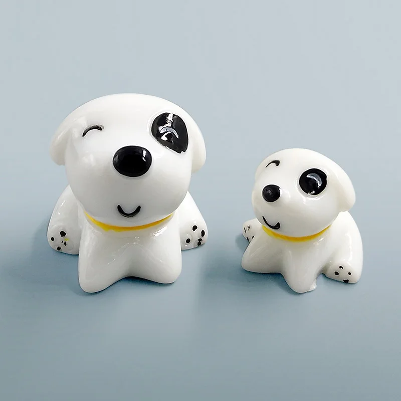 Lovely Dogs Model Cartoon Animal model Boy Girl toys Figurine baby Playing home decoration free shipping 