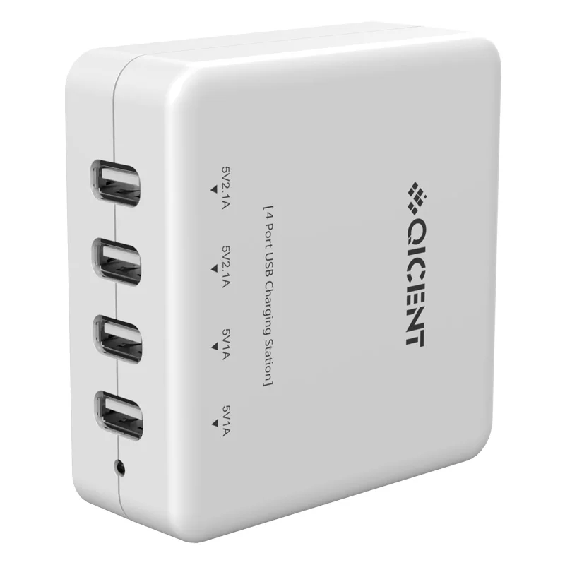 SUMPK 5V6A USB настольное зарядное устройство с 4 портами дорожное для iPhone/iPad Air 2/Samsung ЕС