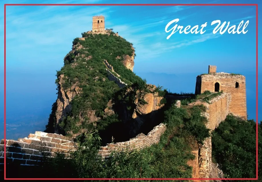 

world Tourist spot Great Wall China gifts for friends Travel souvenirs refrigerator magnet 22817