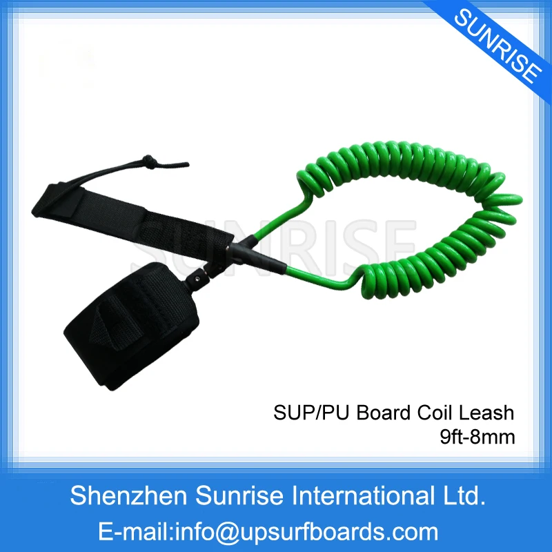 

Surfing 8ft-12ft 8mm Green Leash Surfboard For Surf Surfboard
