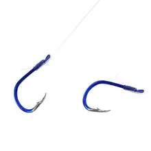 10 шт./кор. Высокоуглеродистая сталь рыболовные крючки 4#-8# карп рыболовные Двойные Крючки острый колючий с отверстием рыболовные аксессуары
