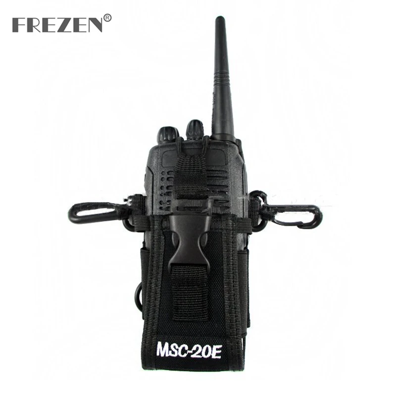 

MSC-20E Portable Walkie Talkie Nylon Case Cover Handsfree Holder for Baofeng UV-9R TYT Motorola GP338 GP328 Icom Walkie Talkie