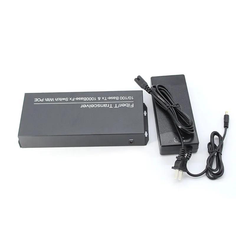 16 канальный коммутатор PoE + 2 Гигабитного комбинированного порта для poe IP камер 10/100