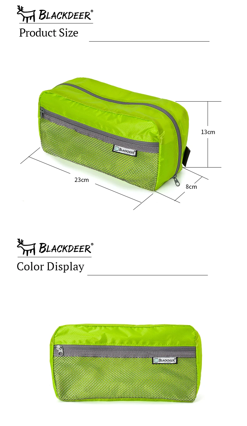 Blackdeer, водонепроницаемая сумка на молнии, сумка для плавания, косметичка, Cordura, сумка для хранения, для путешествий, моющаяся сумка, Ультралегкая