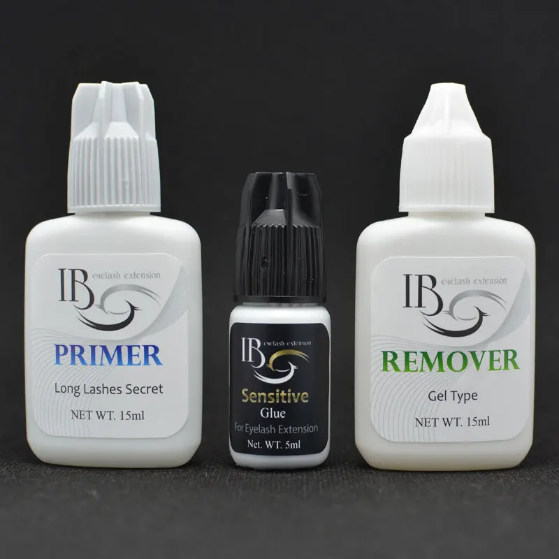 

I Beauty Eyelash Extensions Kit Primer Safty Glue Adhesive Remover for Individual Eyelash Extensions Glue Set