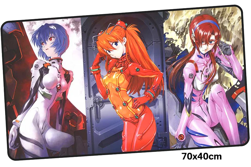 Evangelion Коврик для мыши геймер 700x400 мм notbook коврик для мыши большой игровой коврик для мыши большой 2018 новый коврик для мыши стол для