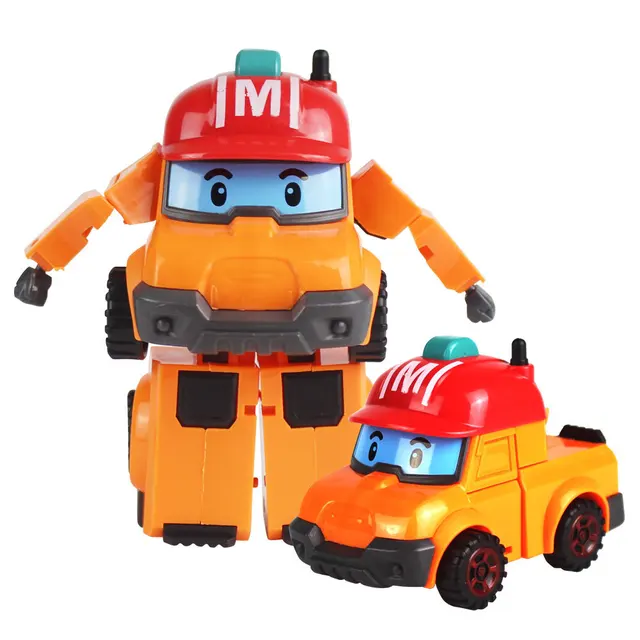 bodem Soeverein Verandert in 6 Stijlen Koreaanse Kid Speelgoed Robocar Poli Transformatie Robot Poli  Amber Roy Action Figure Model Auto Speelgoed Voor Kinderen Best gift|null|  - AliExpress