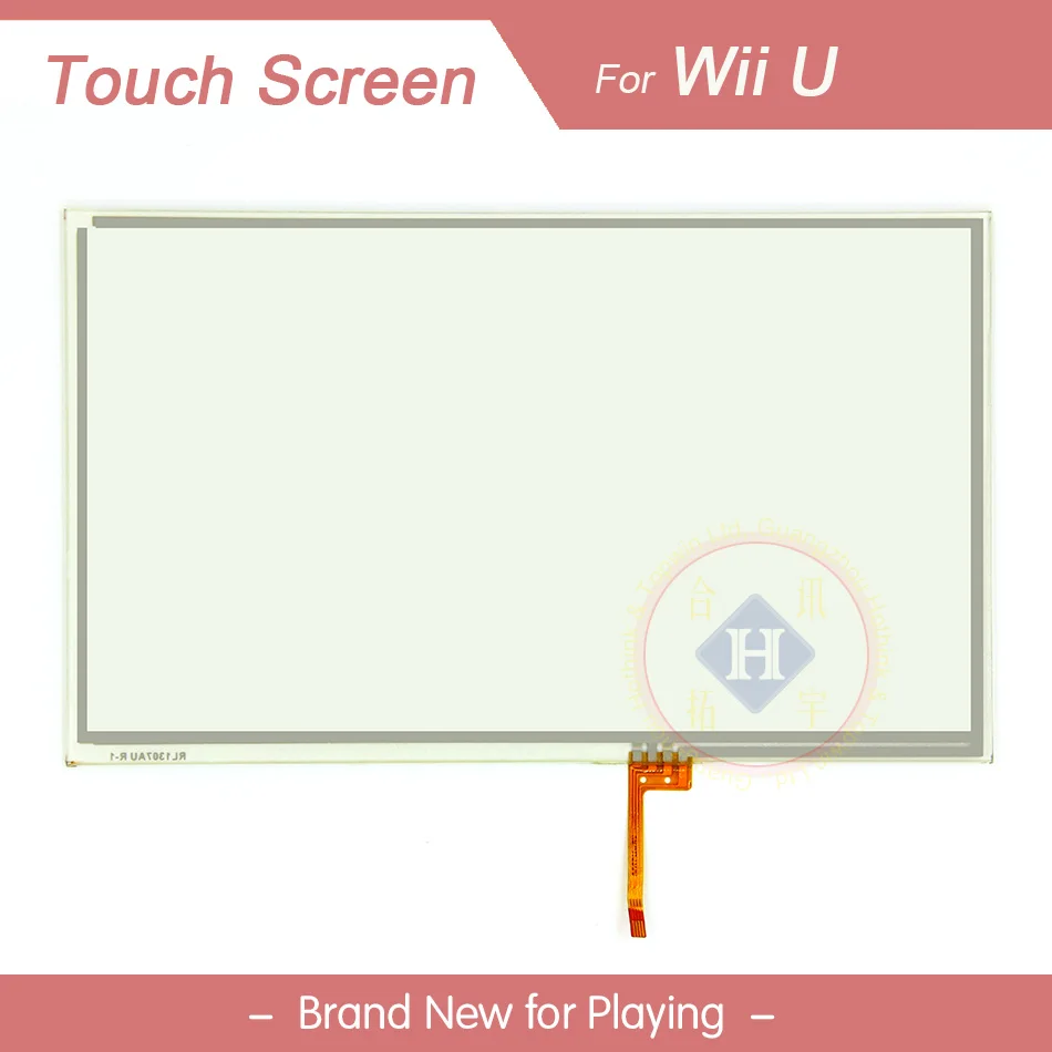 HOTHINK Touch Screen Digitizer Glass Panel For Nintendo WII U WIIU font b Gamepad b font