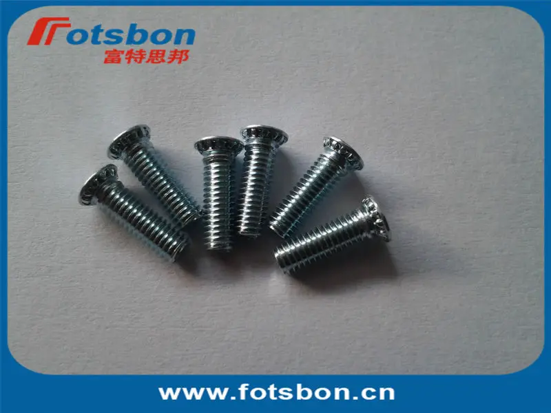FH-832-14 круглые шпильки, углеродистая сталь, цинк, PEM стандарт,, сделано в Китае
