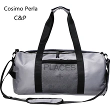 Портативная простая спортивная сумка для фитнеса, короткая женская Туристическая Сумка в Корейском стиле, для занятий йогой, для плавания, ручной Багаж, мужские большие дорожные сумки