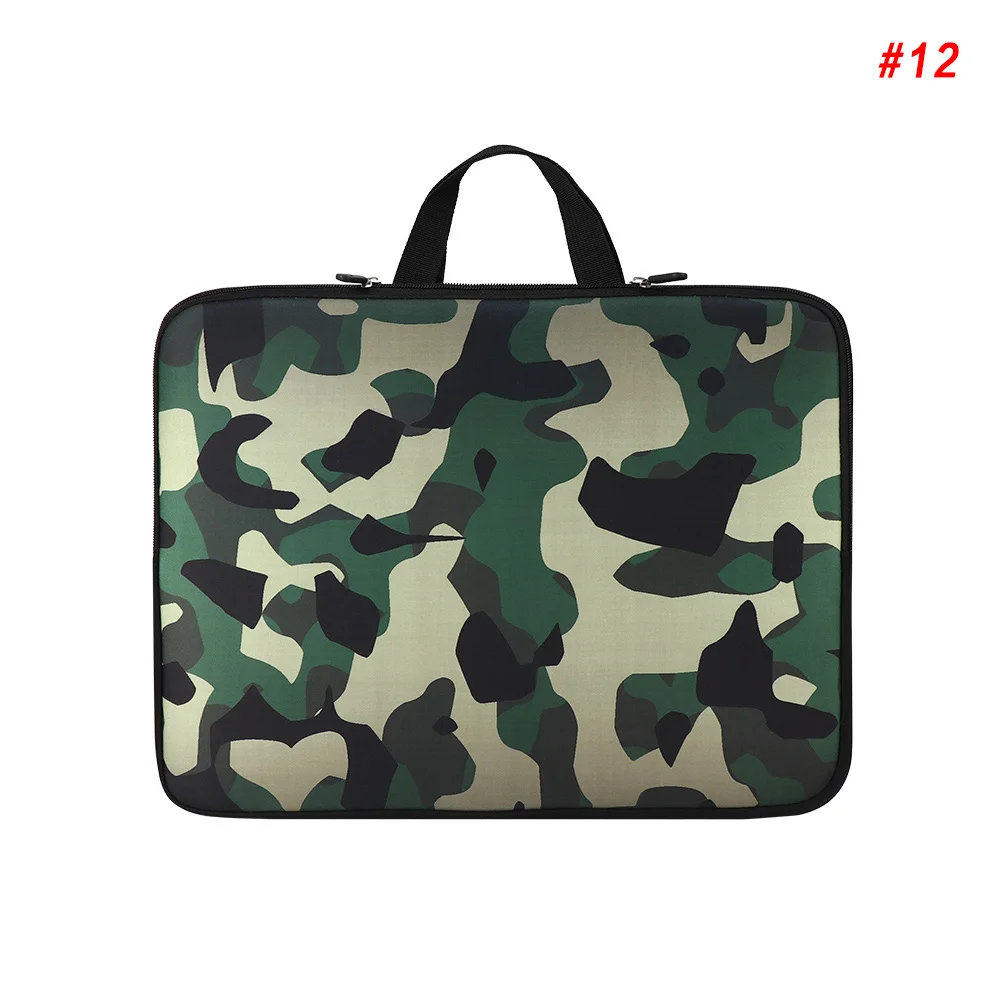 Модная дизайнерская сумка для ноутбука, мягкая сумка, чехол для ноутбука hp MacBook Air Pro lenovo hp Dell 13 14 15 17 - Цвет: 12
