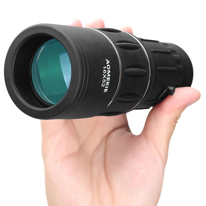16X52 HD Monocular Scope Dual Focusing Low Light Zoom Optic Lens Binocular Spotting Scope Travel Hunting Camping Telescope 16X52 HD Monocular Scope Dual Focusing Low Light Zoom Optic Lens Binocular Spotting Scope Travel Hunting Camping Telescope