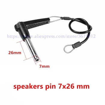 

Line Array Speaker Accessories Pin 7x26mm For Subwoofer Professional Audio Portable DJ Woofer Mixer Console
