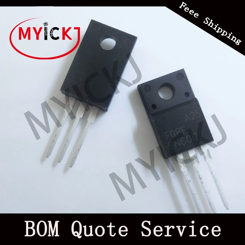

5PCS FQPF9N60C FQPF9N60C FSC IC-CHIP TO-220F