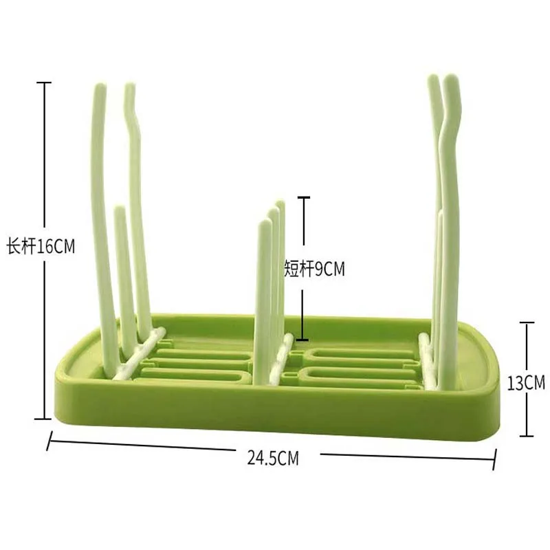 Сушилка для Детской бутылки, сушилка для чистки, подставка для хранения и сушки дерева, форма для детских бутылочек, съемный