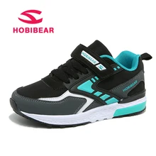 HOBIBEAR Kids Casual Sport Shoes Children Sneakers For Boys Running Shoes Girls Sneakers Anti Slippery Leather
