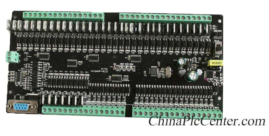 FX2N CF2N 64MT RS485 programmable logic controller 24 input 40 Transistors/Relay output plc controller automation  system