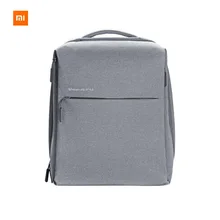 2 цвета Xiaomi минималистичный городской рюкзак простой 4 места для хранения удобный ремешок из водонепроницаемой ткани
