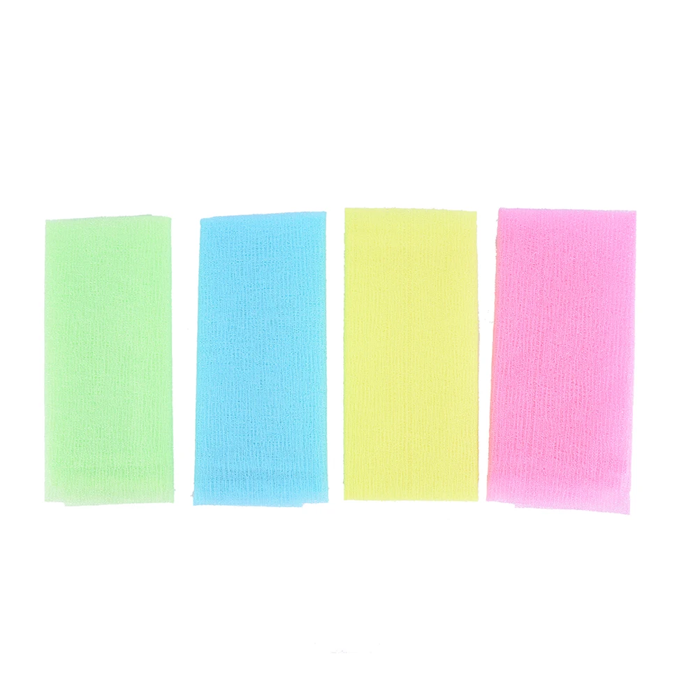 1 шт. нейлоновое японское отшелушивающее косметическое полотенце для душа, полотенце для мытья спины, разные цвета, 3 цвета, Лидер продаж