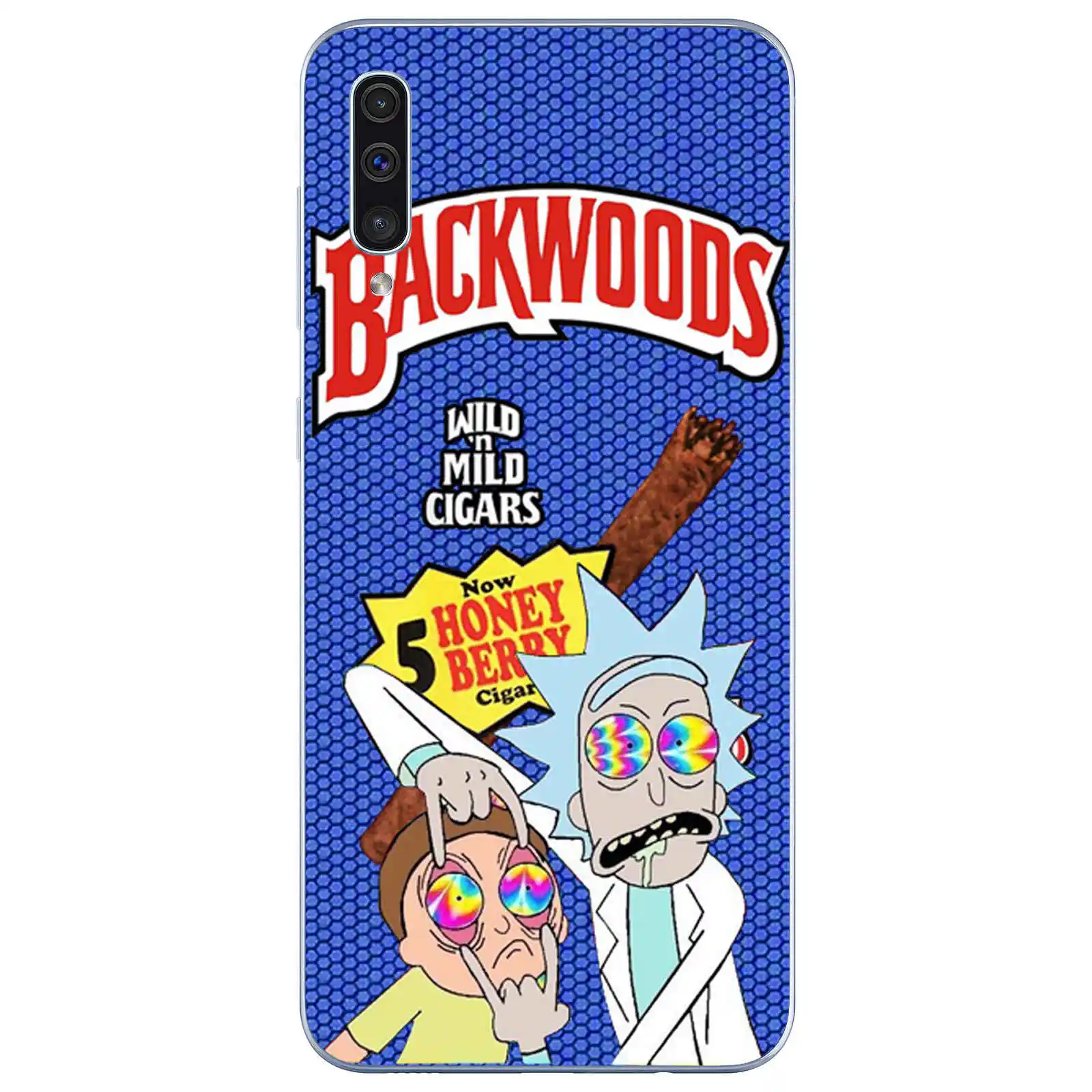 Мягкий силиконовый чехол для телефона rick and morty backwoods из ТПУ для Samsung Galaxy S6 S7 Edge S8 S9 S10 Plus S10E Note8 Note9 - Цвет: TPU