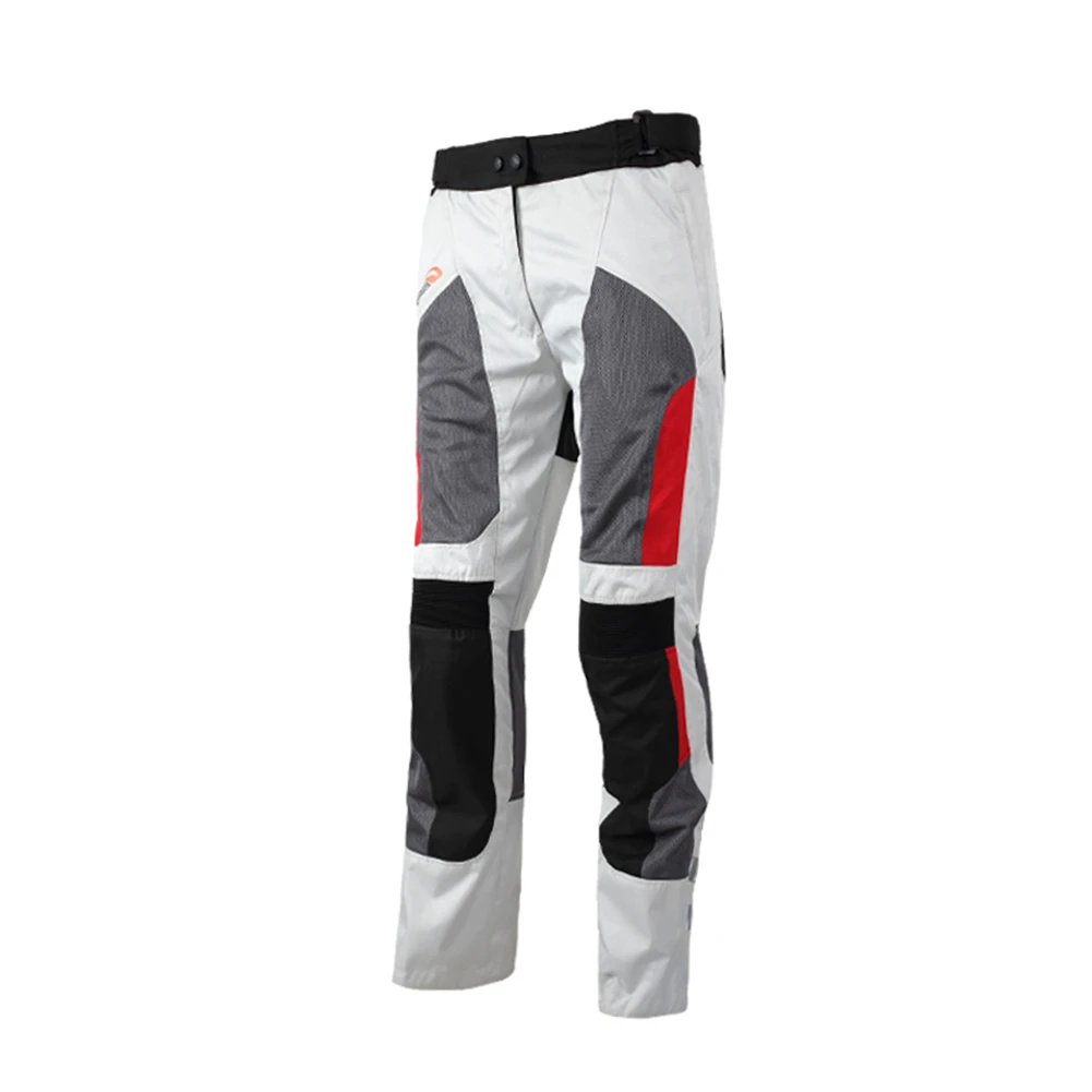 Мотоциклетная куртка, брюки, костюм, Chaqueta Moto jaqueiro Motoqueiro Blouson, защита для мотоцикла, одежда, броня, Motocicleta JK40 - Цвет: White Pants