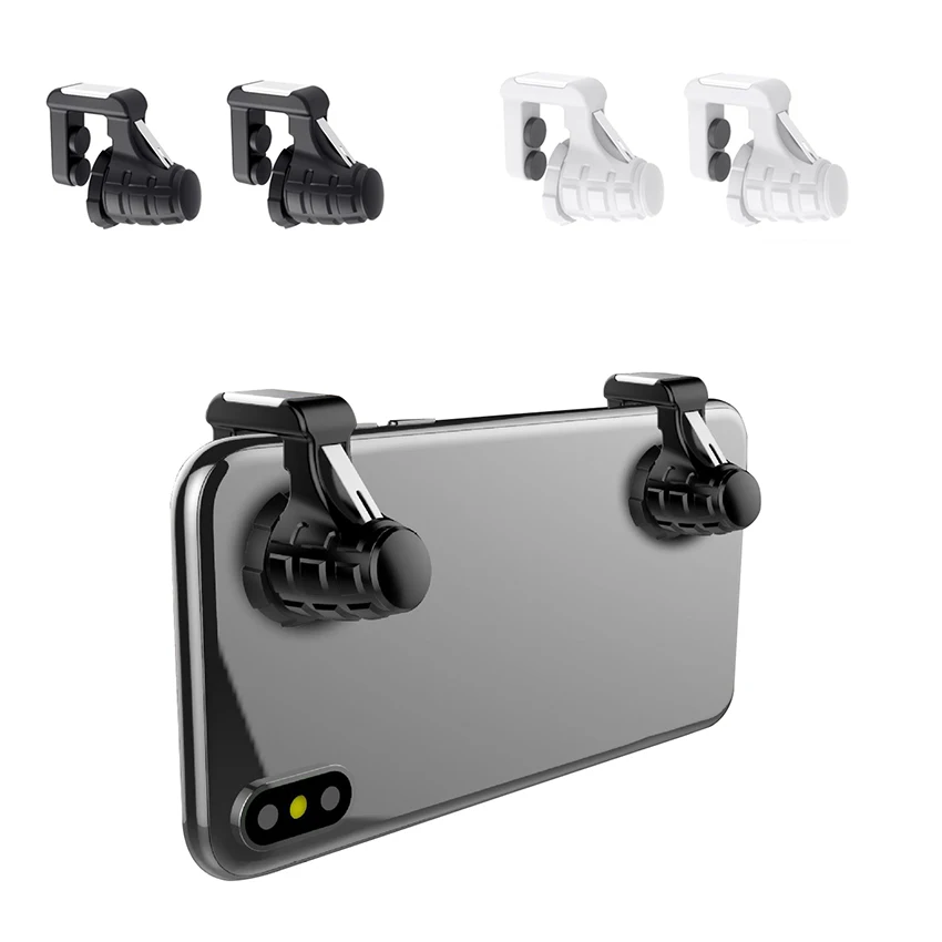 

1 Pair For PUBG Gamepad Trigger Button for Mobile Joystick Assist Phone Gamepad Tool L1R1 Controller For Smart phone