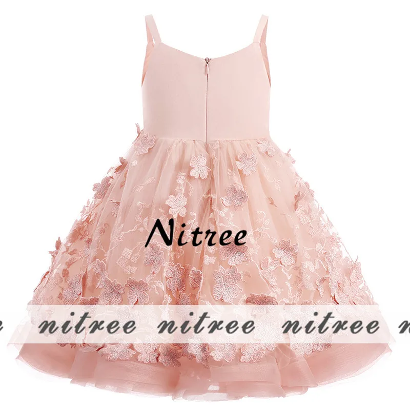 2017-Fancy-Pink-Flower-Girl-Dresses-For-Weddings-Ball-Gown-Kids-Prom-Gowns-First-Communion-Dresses(1)