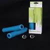 Q771 Mountain bike silicone / silicone sets of mountain bike ultra-light shock absorber sets ultra-ESI sponge sets Bicycle Grips ► Photo 2/6