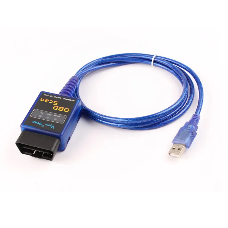 Vgate сканирования Elm327 USB Интерфейс кабель Elm327 USB Авто Code Reader OBDII OBD2 автомобиля диагностический инструмент Elm327 USB Интерфейс ELM 327