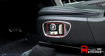 

ABS Matt Interior Car Seat Adjustment Button Cover Trim 8pcs/set For Land Rover Discovery Sport 2015 2016