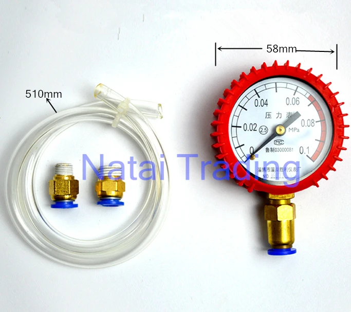 Free shipping! turbocharger pressure tester measuring gaugein Pressure