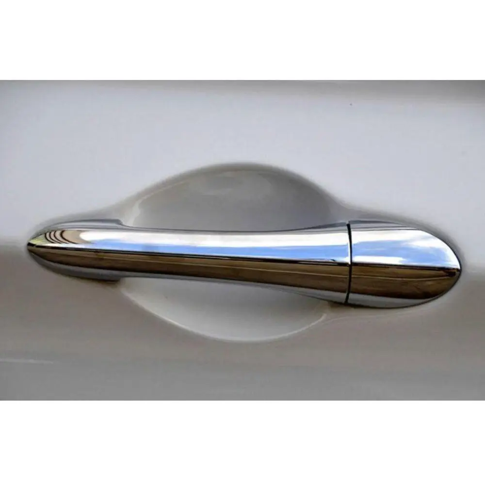 Auto Door Handle Catch Trim Cover Chrome Cap Decoration Car Stickers