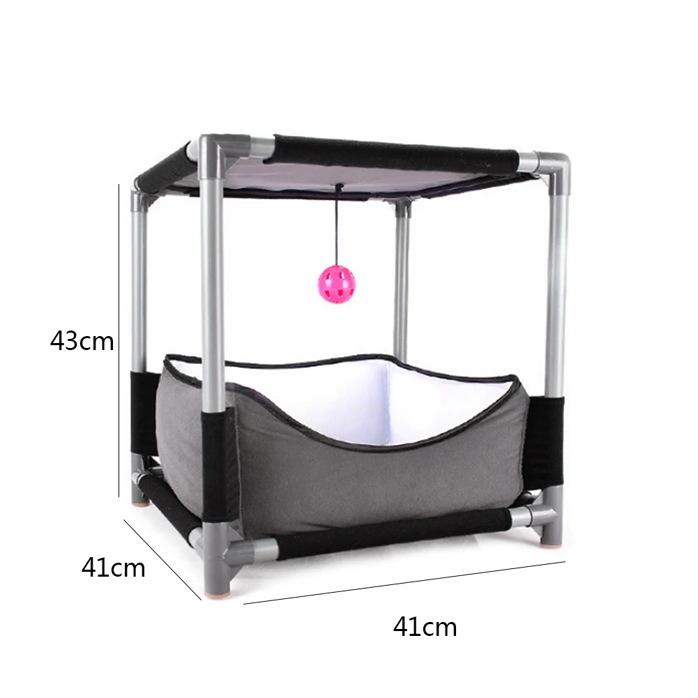 

Multifunctional Cat Nest Removable Jumping Board Cat Bed Toy Pet Playpen Indoor Tent For Kitten Cat Puppy Kennel House