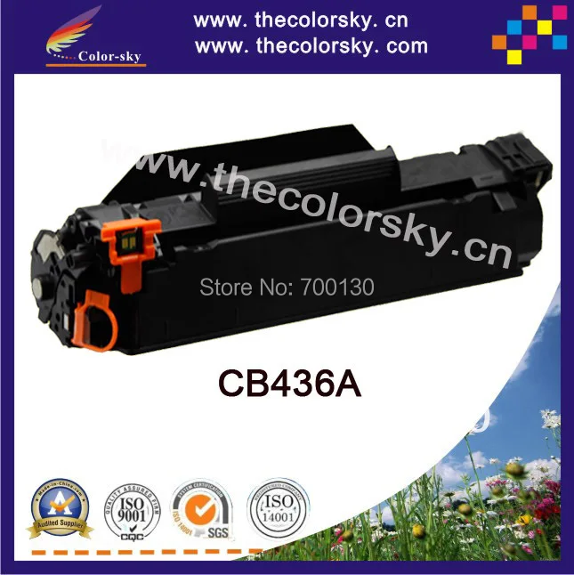 

(CS-H436A) BK toner laserjet printer laser cartridge for hp CB436A CB 436A 36A P-1505 P-1505N M-1120 M-1522N 2k pages free dhl