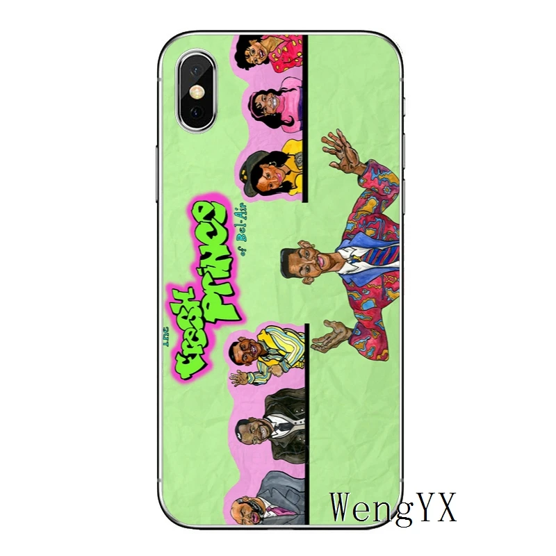 Уилл Смит Fresh Prince bel air для iPhone X XR XS Max 8 7 plus 6s 6 plus SE 5S 5c 5 4S 4 iPod Touch чехол мягкий чехол телефона - Цвет: of-bel-air-A-07