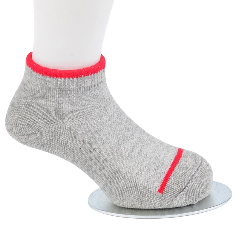 5 PairsLot Solid Boys Socks Cotton Kids Socks For Boys Breathable Thin Boys Socks With Striped Summer Children Clothing 3-12 Y (12)