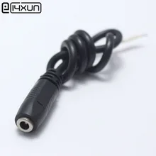 1pcs 3.5*1.35mm Female jack with 30cm Wire 3A DC Power Cable for LED Monitor Network Camera