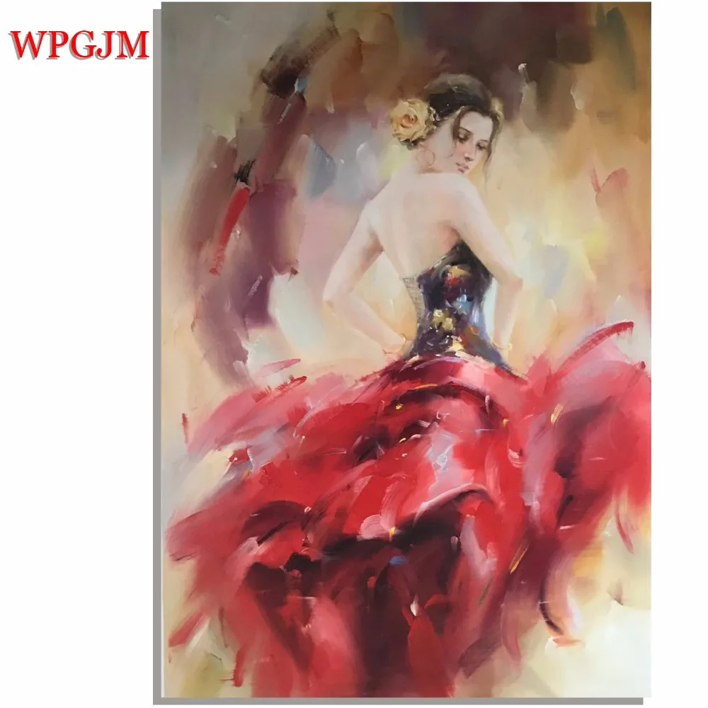 High-grade Hand Painted Large size Oil Paintings Bars Clubs Offices Bedrooms Dancing Women Canvas Art Unframed.Free Shipping High-grade Hand Painted Large size Oil Paintings Bars Clubs Offices Bedrooms Dancing Women Canvas Art Unframed.Free Shipping