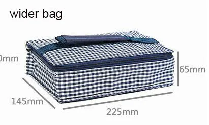 Легкий портативный квадратный термоизолирующий для пикника кулер мешок еда ланч бокс фрукты свежий небольшой изоляции большая сумка-холодильник сумочка - Цвет: wider bag