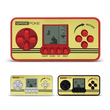 2 шт Ретро Детские Классические плееры Портативный тетрис ручной встроенный 23 игровой консоли тетрис Дети игры дети тетрис игрушки