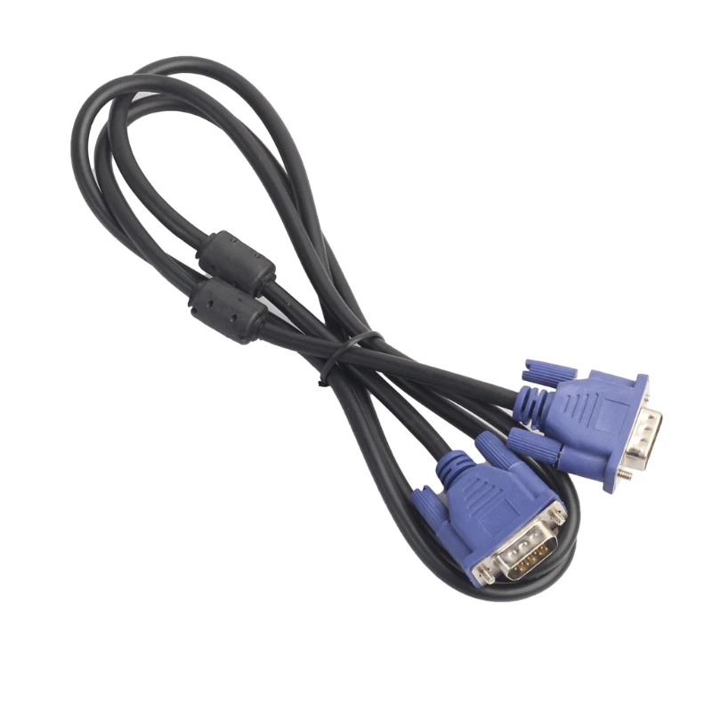 

10m 1080P VGA HD 15 Pin Male To Male Extension Cable Cord For PC Laptop Projector HDTV Monitor