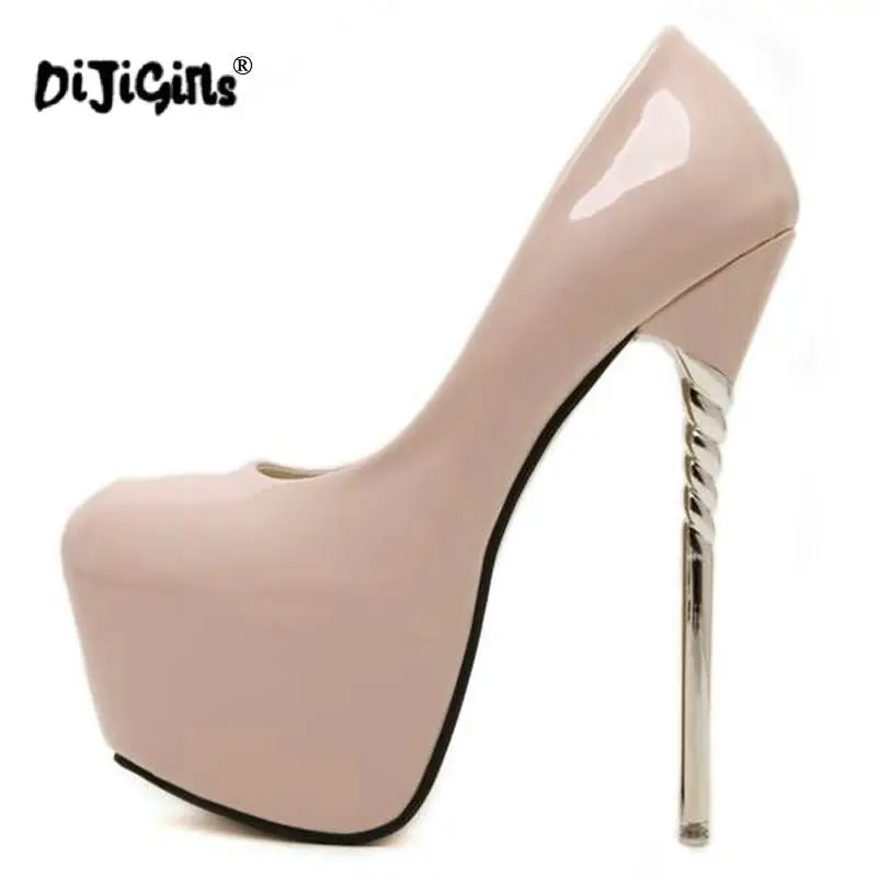 spiral high heels