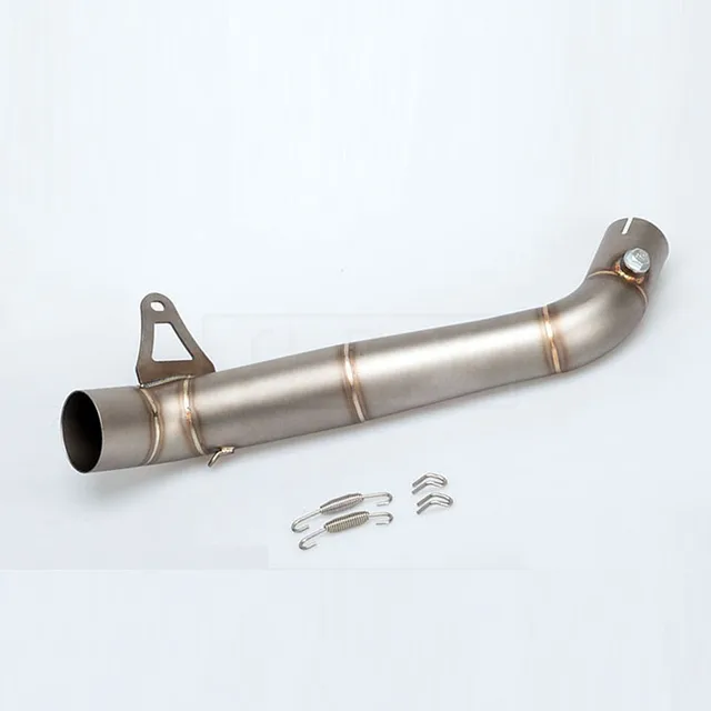 Buy Motorcycle Exhaust Muffler Middle Link Pipe