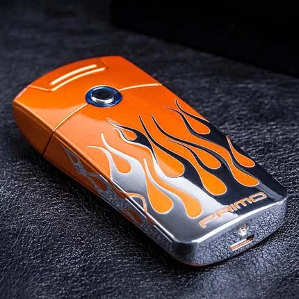 Плазменная зажигалка с бесплатным лазерным Логотипом USB Электронная пламенем