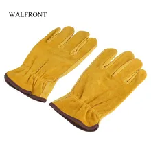 Walfront 2 слоя кожи Садоводство Прихватки для мангала посадки прополка Резка рабочих рук протектор Инструменты труда копания отсечения Прихватки для мангала