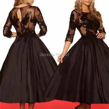 Горячая Распродажа Быстрая селебрити вечернее платье T сценическое ТРАПЕЦИЕВИДНОЕ кружевное бриллиантовое с длинным рукавом до пола на заказ размер