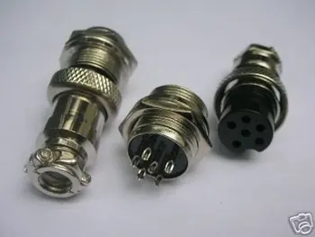 

50pcs 6 Pin Male & Female Ranger RCI Radio Connector A6P