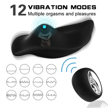 Panties Vibrator for Women Wireless Remote Vibrating Panties Clitoral Stimulate Invisible Vibrating Egg Adult Sex Toy for Couple 3