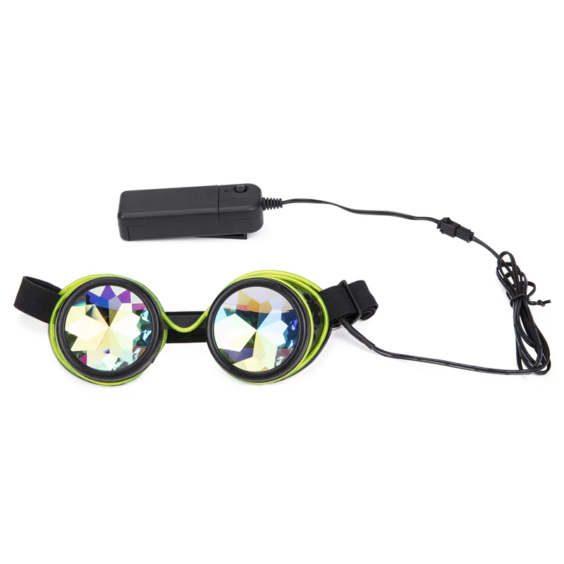 Очки C.F.GOGGLE Steampunk очки в стиле ретро готический калейдоскоп цветные линзы Косплей