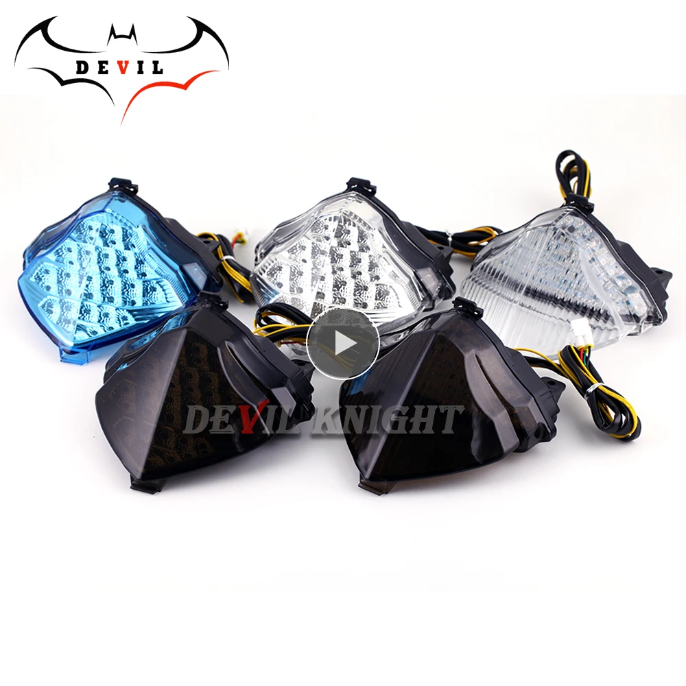 Rear Tail Light Brake Turn Signal Taillights For Yamaha YZF R1 2004 2005 2006 Rear Tail Light Brake Turn Signal Taillights For Yamaha YZF R1 2004 2005 2006